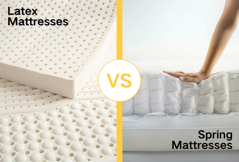 best guide on latex mattresses versus spring mattresses in Hong Kong by Hush Home